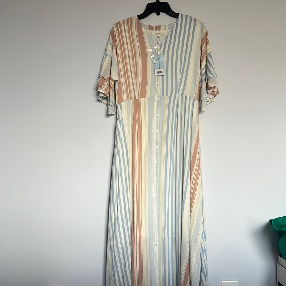Brass & Roe striped dress